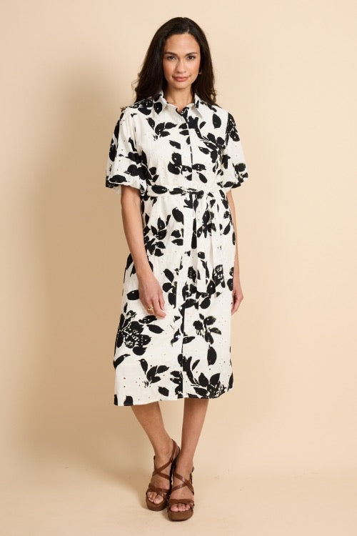 GM Zophia Dress Offwhite
