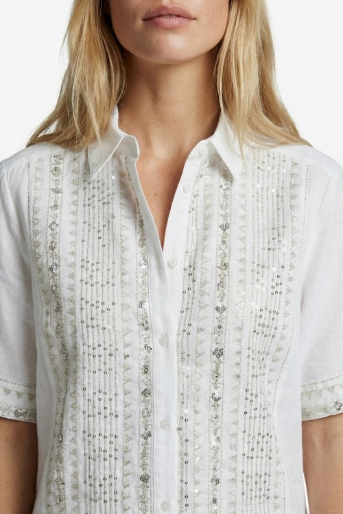 GM Embla Blouse Offwhite