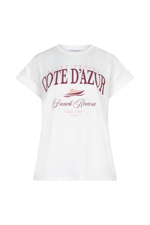 LM T-shirt Lennox White