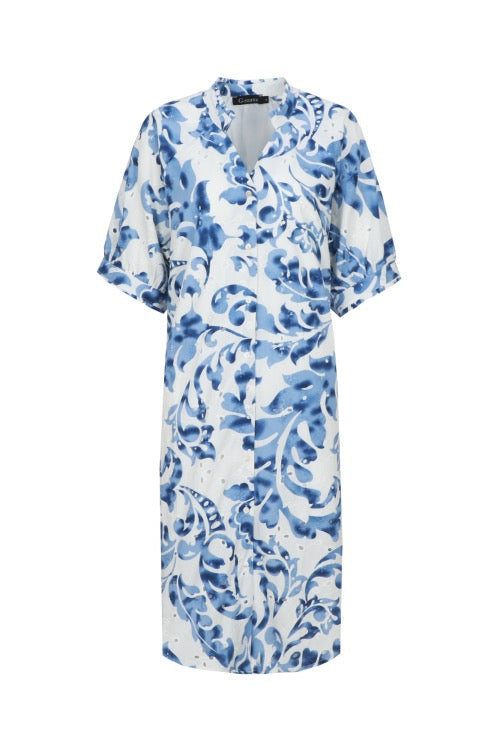 GM Elida Dress Light Indigo