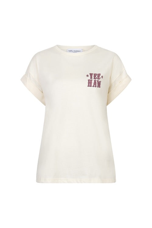 LM T-shirt Omera Ecru
