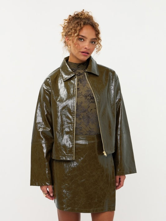 Y Jacket Kara Dark Olive