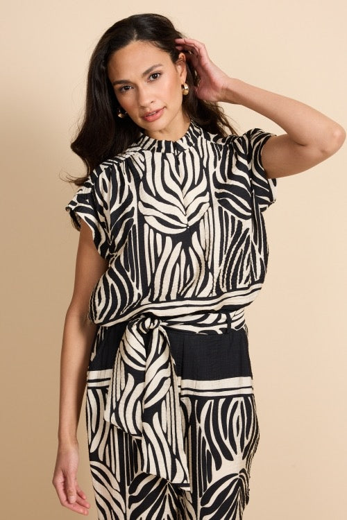 GM Havine Top Black/Sand