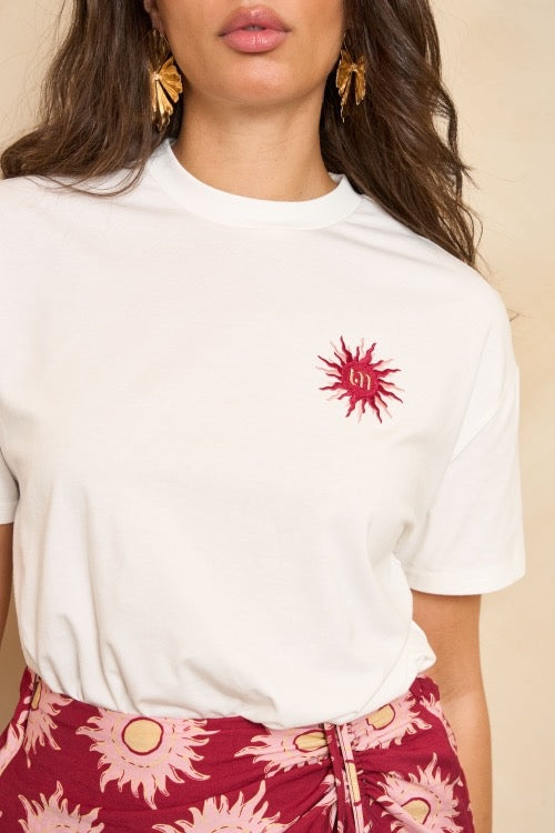LM T-shirt Tiva White