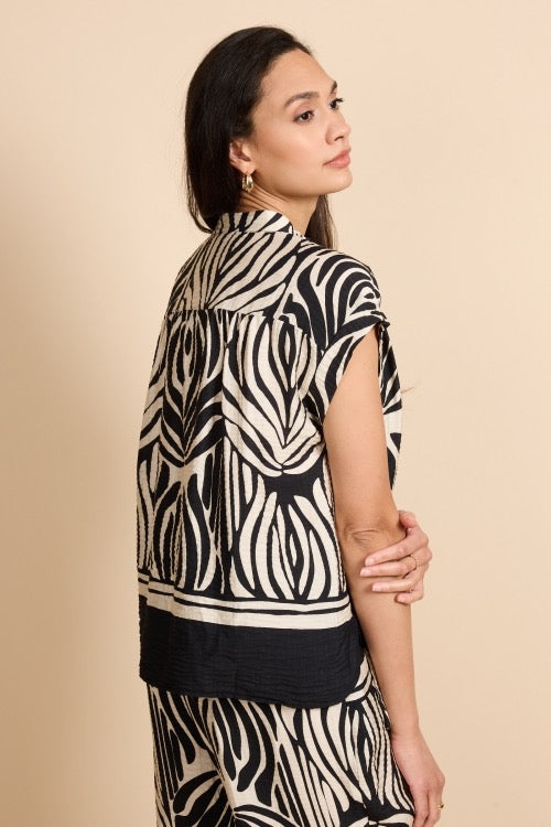 GM Havine Top Black/Sand