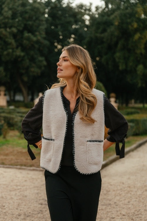 CS Lynn Blouse Zwart