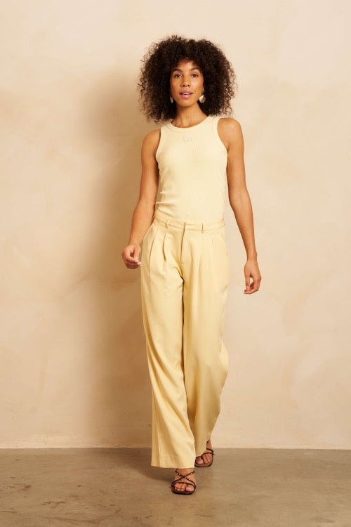 LM Trouser Cami Butter Yellow