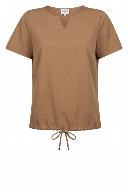 ZOSO Joan Top Summer Camel