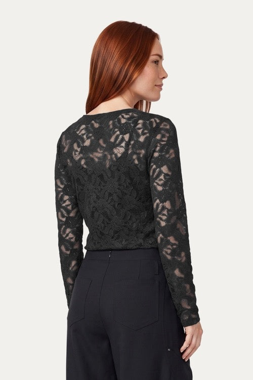 GM Sloane Top Zwart