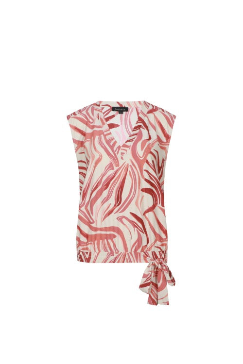 GM Karla Top Sand Cranberry