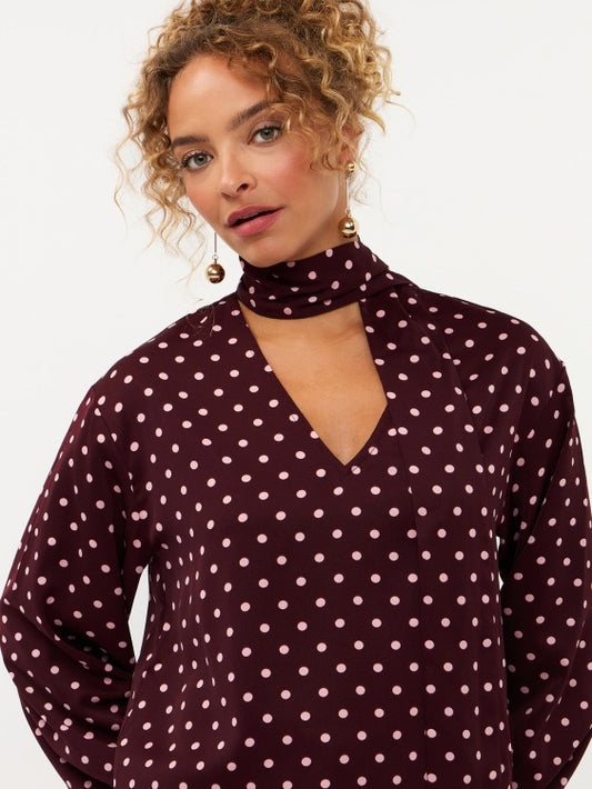 Y Blouse Elvy Plum