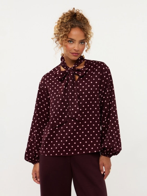 Y Blouse Elvy Plum