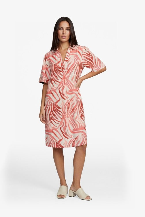GM Alette Dress Sand Cranberry
