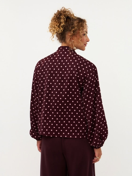 Y Blouse Elvy Plum