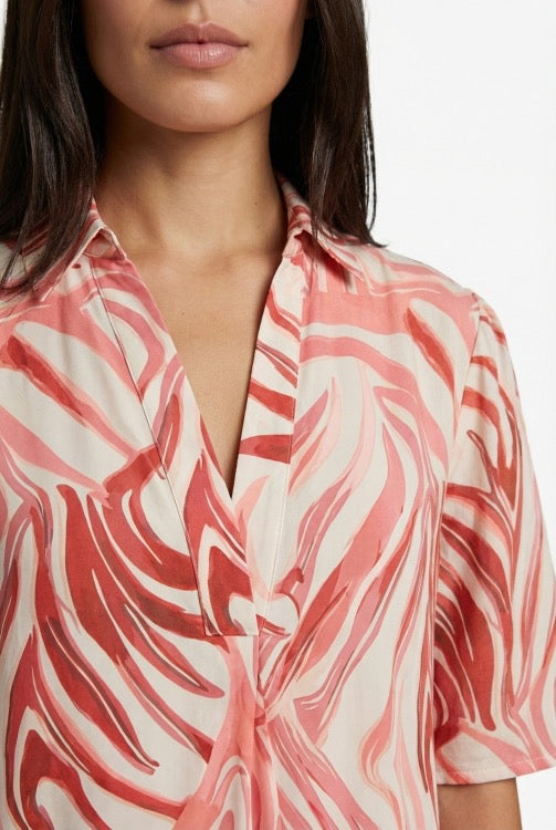 GM Alette Dress Sand Cranberry