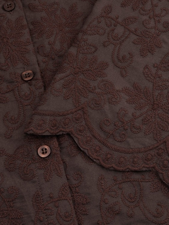 Y Blouse Lieke Dark Brown