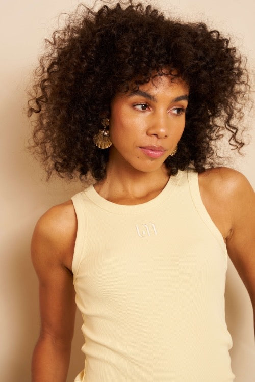 LM Top Esra Butter Yellow