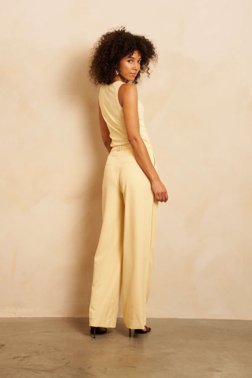 LM Top Esra Butter Yellow