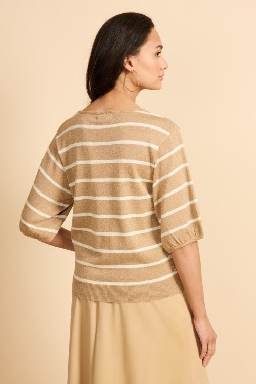 GM Genoveva Knitting Top Camel