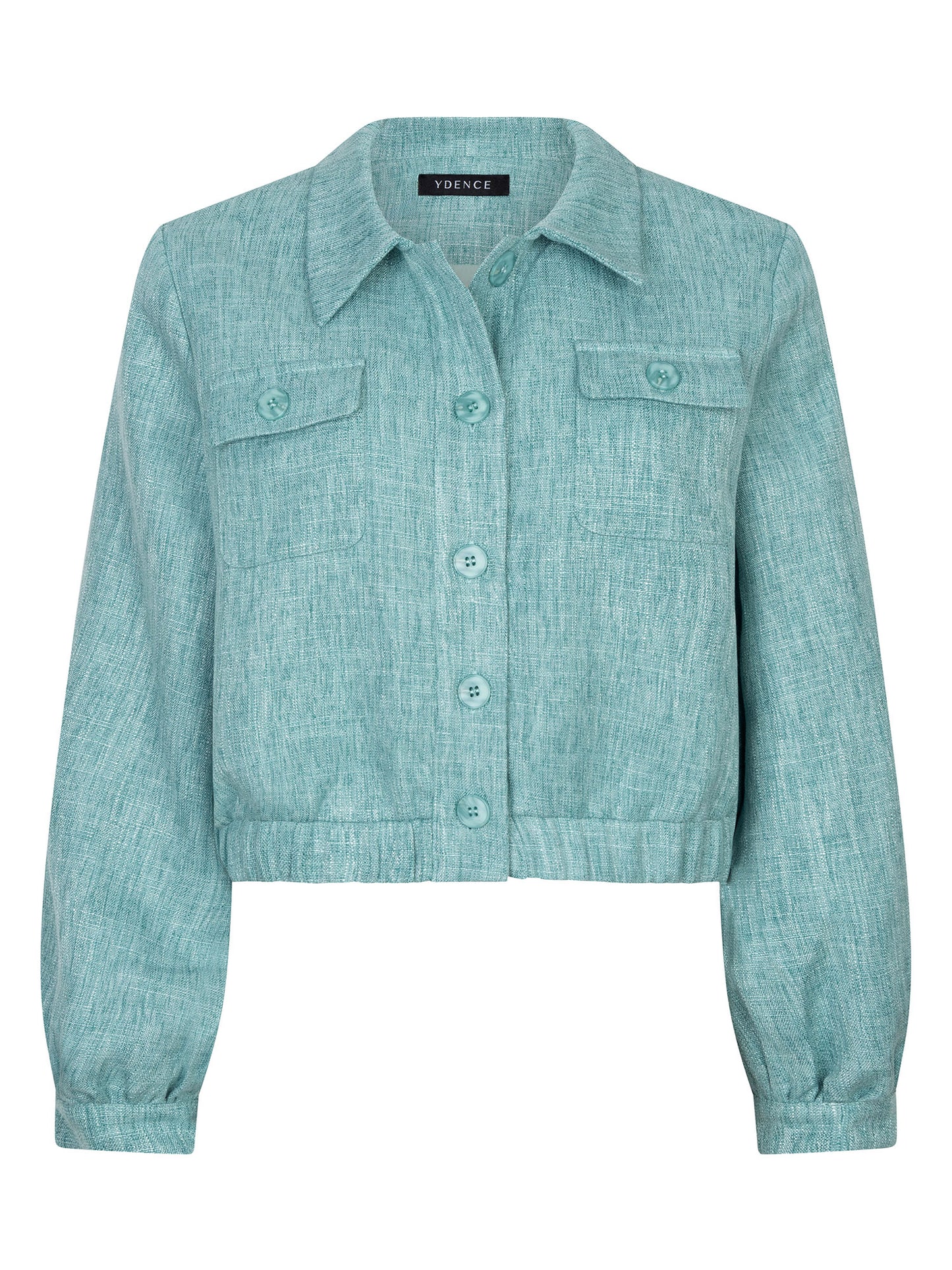 Y Jacket Jinte Turquoise Melange