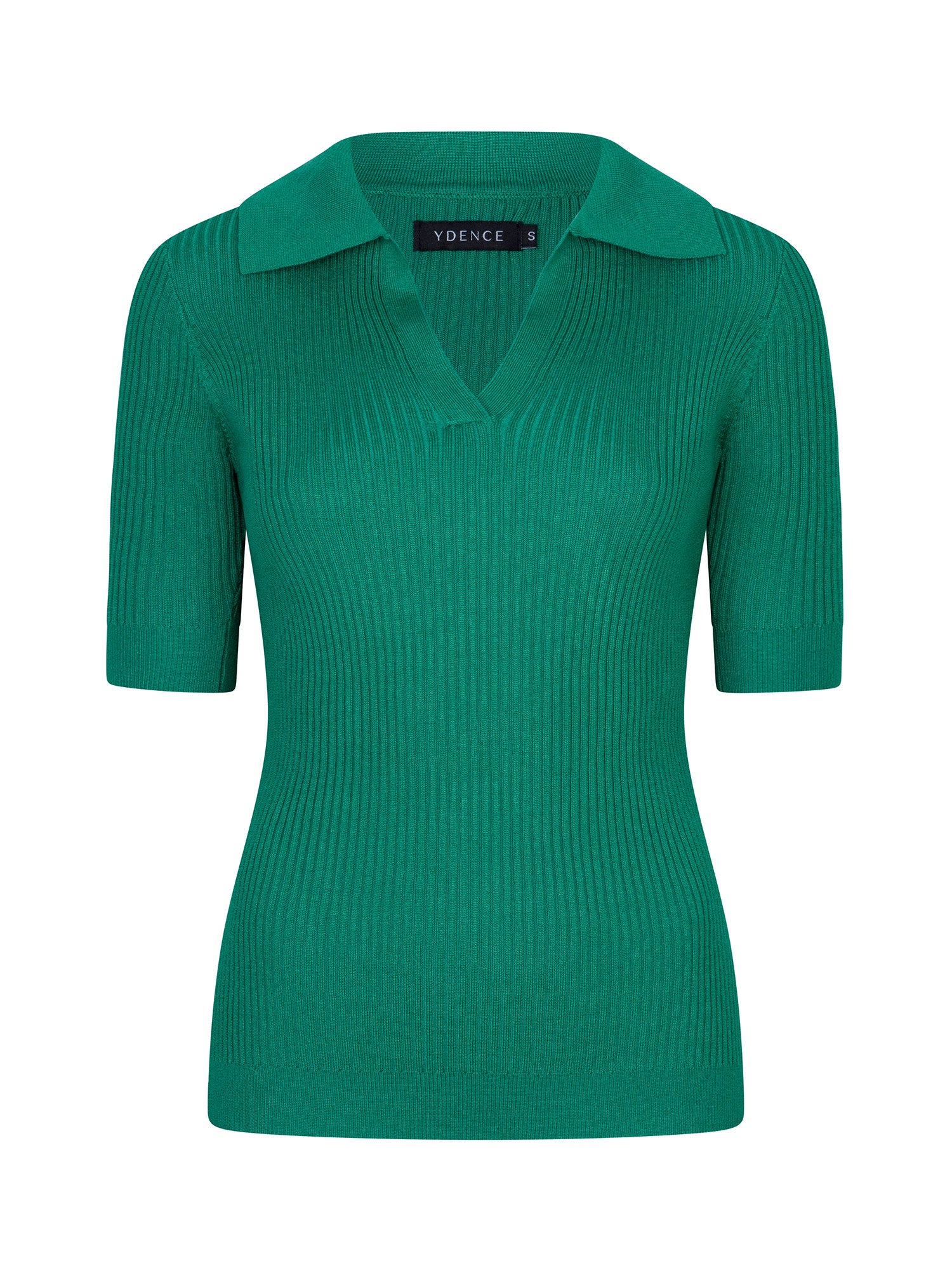 Y Knitted Top Wies Sea Green