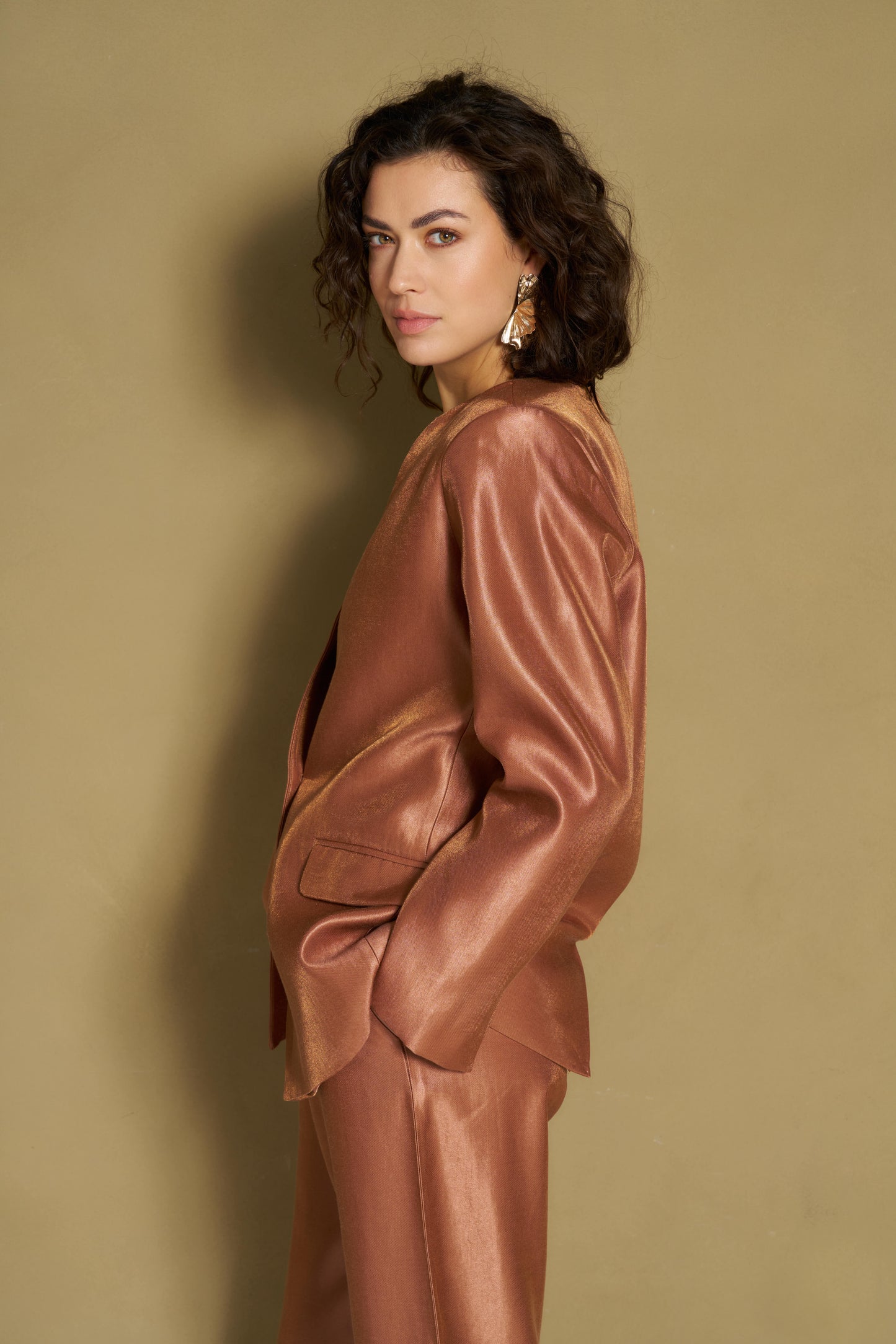 LM Blazer Hela Caramel